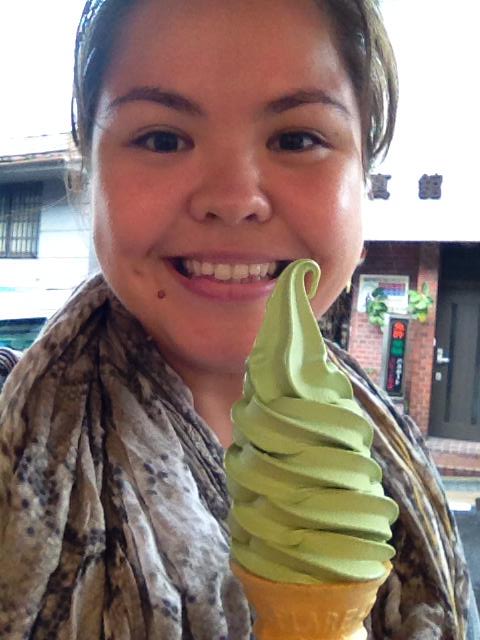 Ice cream cone in Tokyo